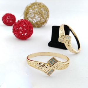 دستبند زنانه ژوپینگ طرح طلا