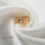 انگشتر زنانه وای اس ایکس مدل کارتیر آویز قلب