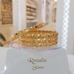 النگو زنانه وای اس ایکس طرح طلا